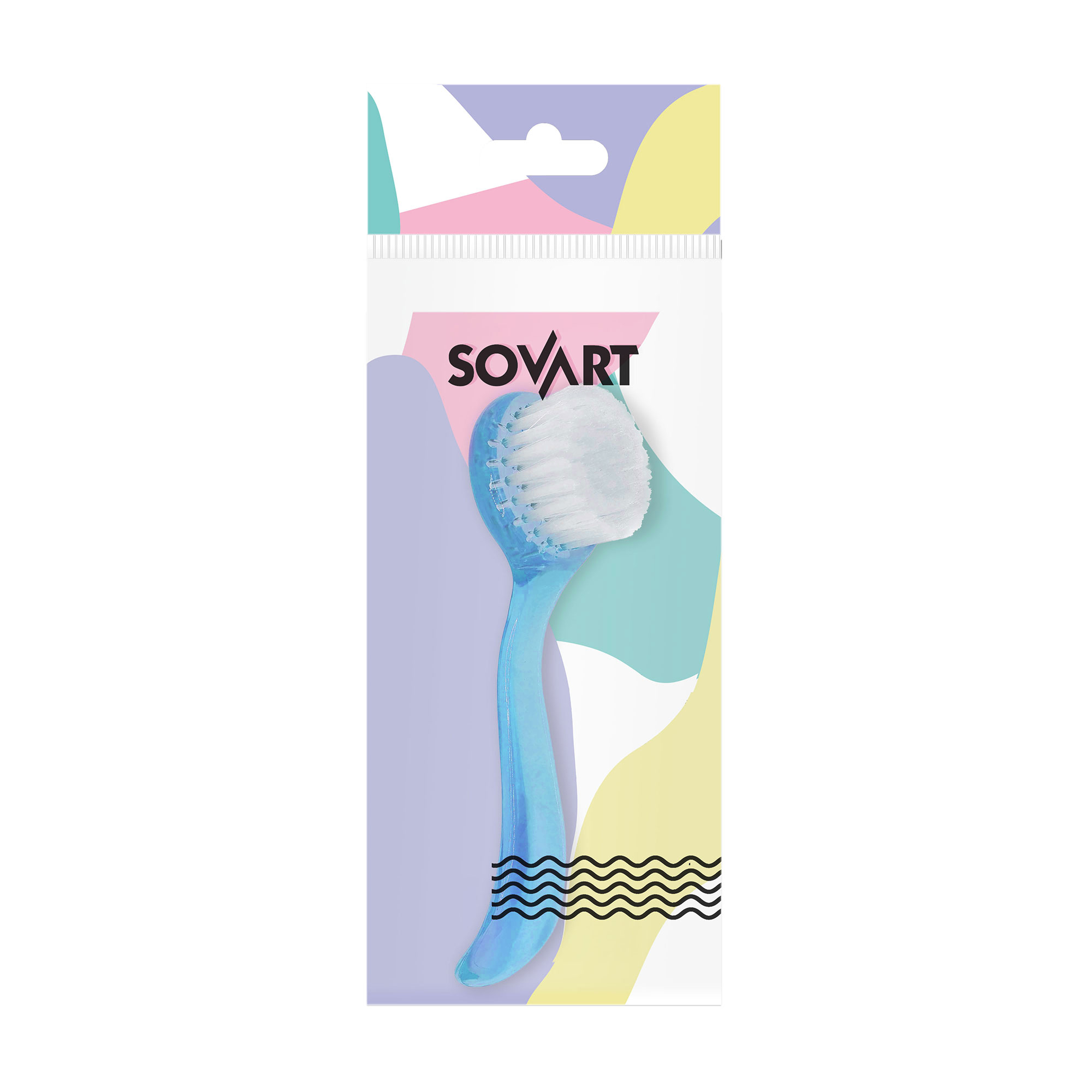 Щітка для манікюру Sovart синя, 1 шт